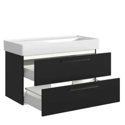 Wohnen Waschtisch mit Becken für zwei Armaturen - Ostoro