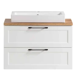 Wohnen Badschränke|Waschtisch*Waschtisch mit Becken in Weiß - Gyatso