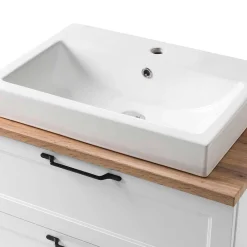 Wohnen Badschränke|Waschtisch*Waschtisch mit Becken in Weiß - Gyatso