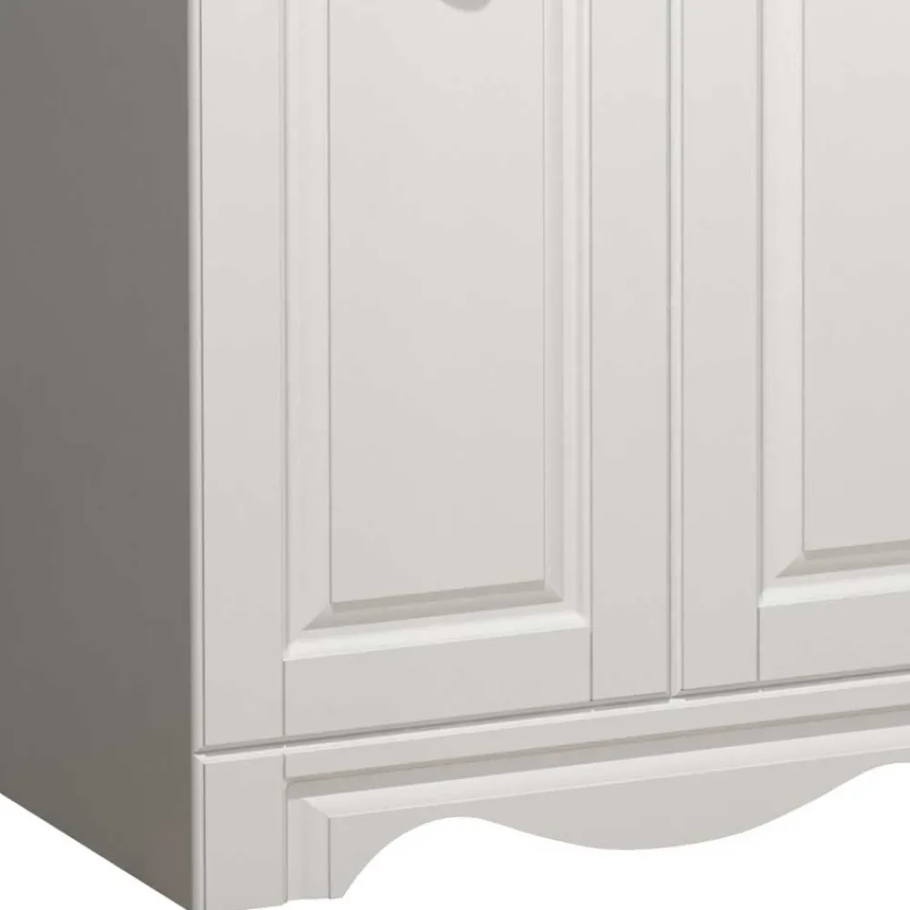 Wohnen Waschtisch|Waschbeckenunterschränke*Waschtisch mit Doppeltür und Becken - Akira