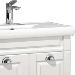 Wohnen Waschtisch|Waschbeckenunterschränke*Waschtisch mit Doppeltür und Becken - Akira