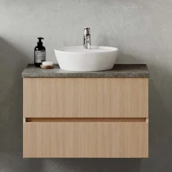 Wohnen Waschtisch mit einem Aufsatz-Waschbecken - Leitha