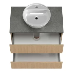 Wohnen Waschtisch mit einem Aufsatz-Waschbecken - Leitha