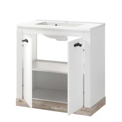 Wohnen Badschränke|Waschtisch*Waschtisch mit Sockelgestell & Waschbecken - Doules