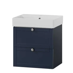 Wohnen Badschränke*Waschtischkonsole in Dunkelblau - Canyon