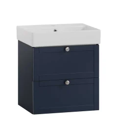 Wohnen Badschränke*Waschtischkonsole in Dunkelblau - Canyon