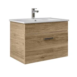 Wohnen Waschtischkonsole in Holzoptik - Lemi