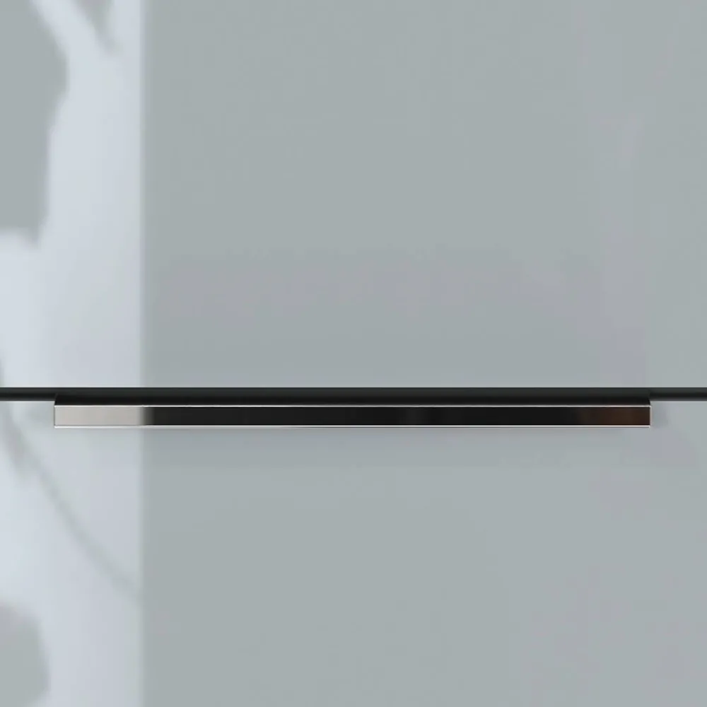 Wohnen Waschtisch-Konsole in Silbergrau - Fiela