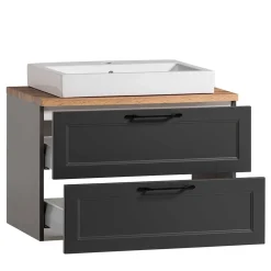 Wohnen Waschtisch|Waschbeckenunterschränke*Waschtischkonsole mit Aufsatzbecken - Novelya