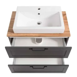 Wohnen Waschtisch|Waschbeckenunterschränke*Waschtischkonsole mit Aufsatzbecken - Novelya