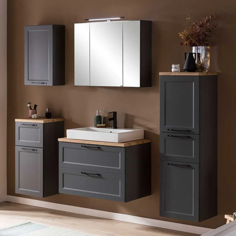 Wohnen Waschtisch|Waschbeckenunterschränke*Waschtischkonsole mit Aufsatzbecken - Novelya