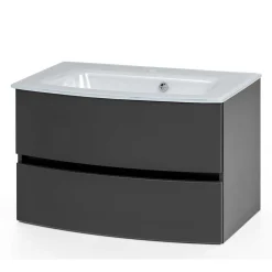 Wohnen Waschtischkonsole mit Einlass-Waschbecken - Natarivos