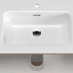 Wohnen Waschtisch|Waschbeckenunterschränke*Waschtischkonsole mit Einlasswaschbecken - Vibulam