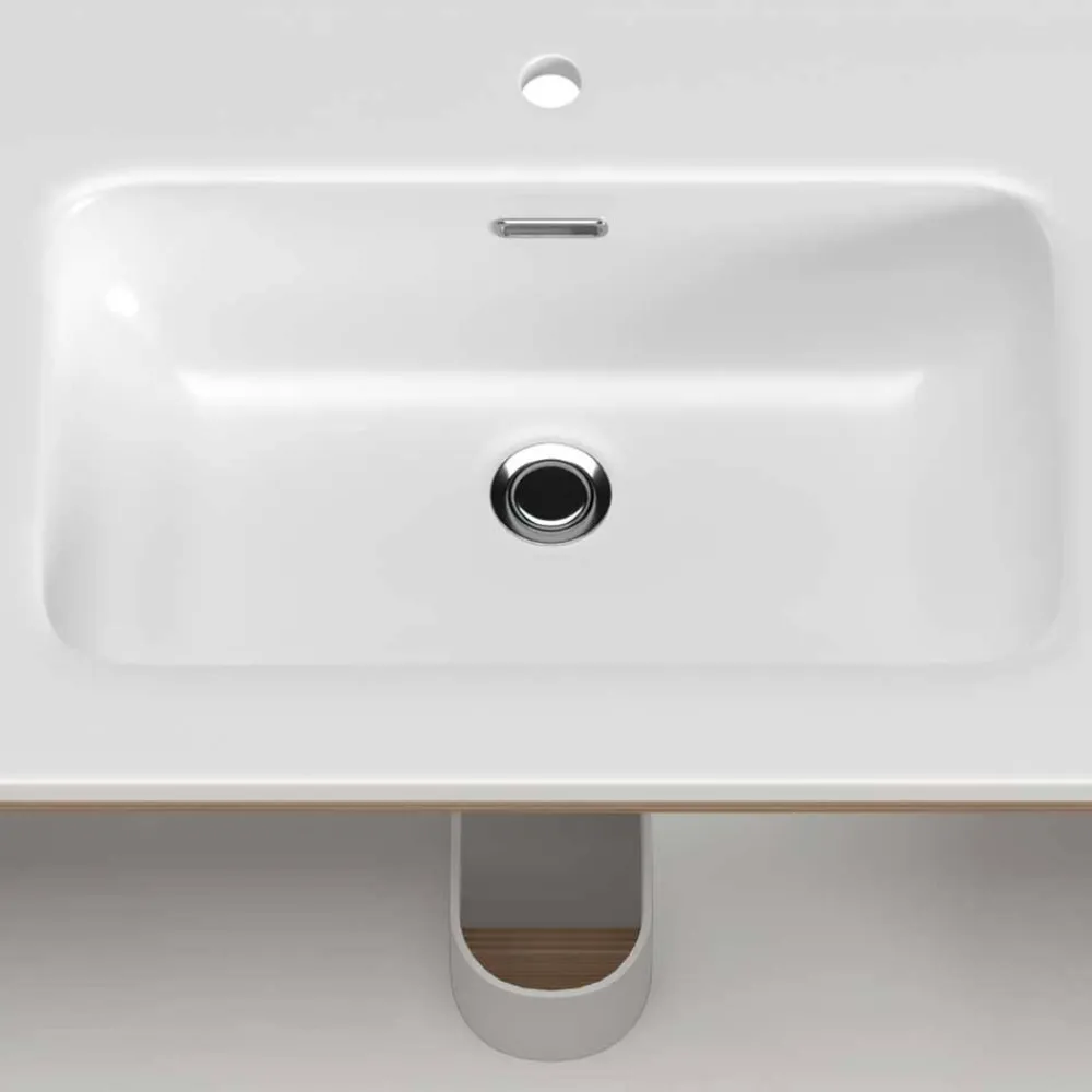 Wohnen Waschtisch|Waschbeckenunterschränke*Waschtischkonsole mit Einlasswaschbecken - Vibulam