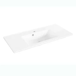 Wohnen Waschtisch-Konsole mit Keramikbecken - Estateas