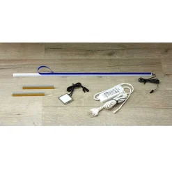 Wohnen Schränke|Skandinavische Möbel*Waschtischkonsole mit LED Licht - Zenata