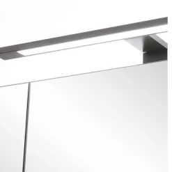 Wohnen Waschtischkonsole mit Oberschrank Set - Crystoga (dreiteilig)