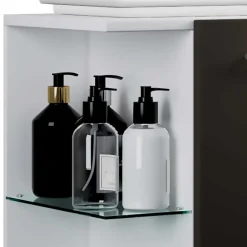 Wohnen Waschtischkonsole mit Tür und Regal - One