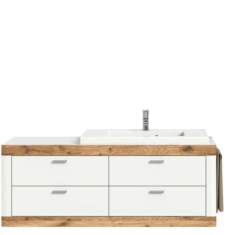 Wohnen Waschtischkonsole mit Waschbecken und Handttuchhalter - Hihat