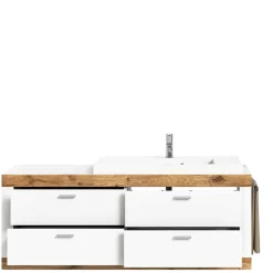 Wohnen Waschtischkonsole mit Waschbecken und Handttuchhalter - Hihat