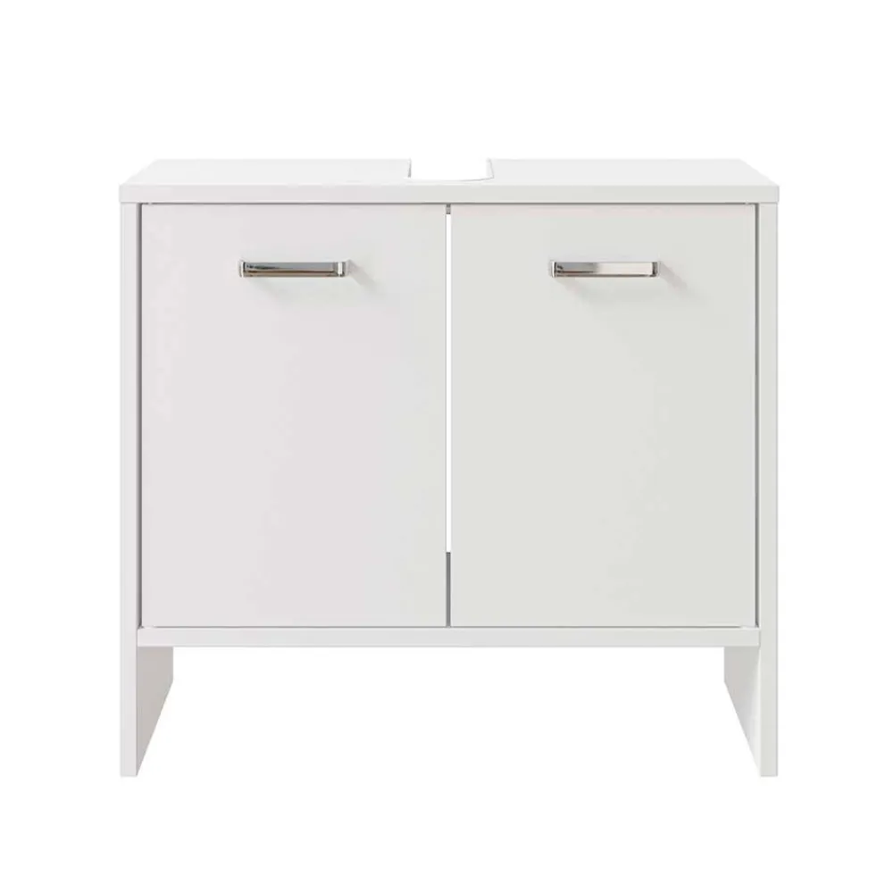 Wohnen Waschtischunterbau in Weiß - Vaola
