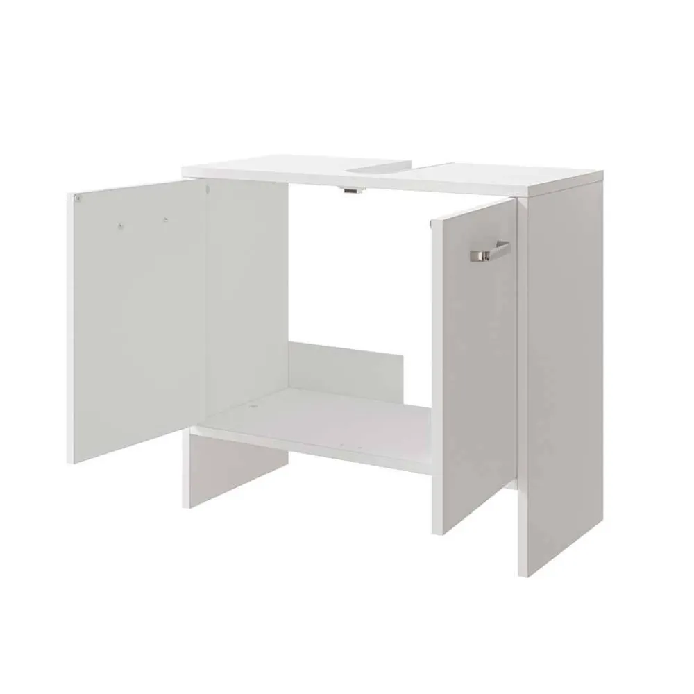 Wohnen Waschtischunterbau in Weiß - Vaola