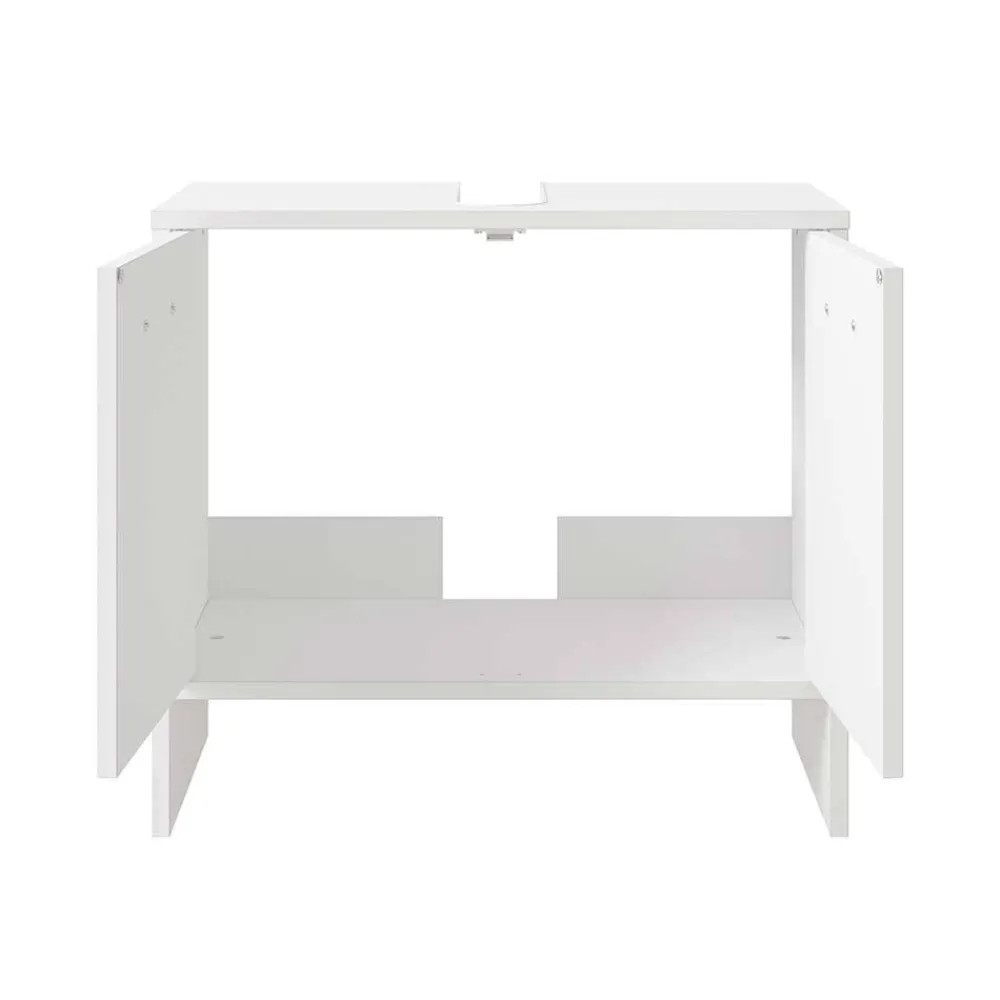 Wohnen Waschtischunterbau in Weiß - Vaola