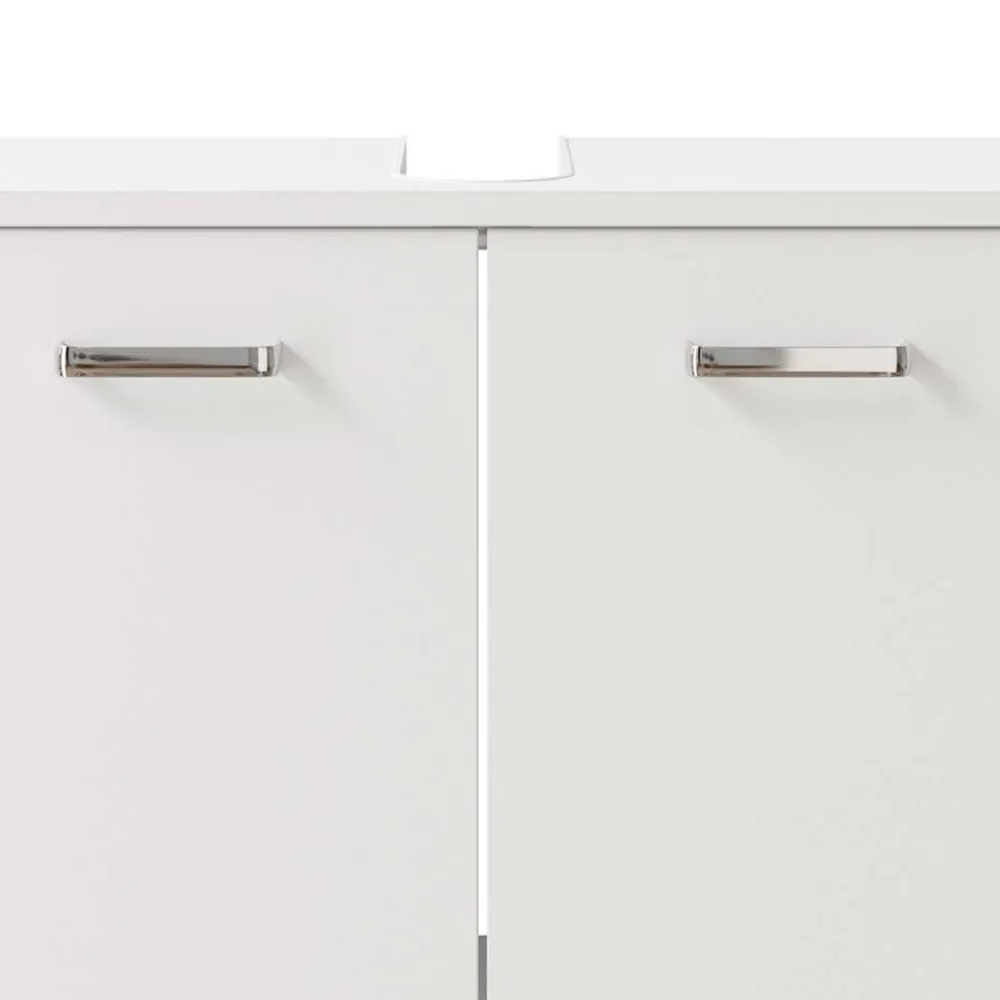 Wohnen Waschtischunterbau in Weiß - Vaola