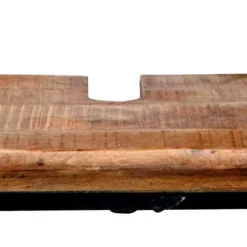 Wohnen Waschtisch|Waschbeckenunterschränke*Waschtischunterschrank Sentiments in Schwarz Mangobaum