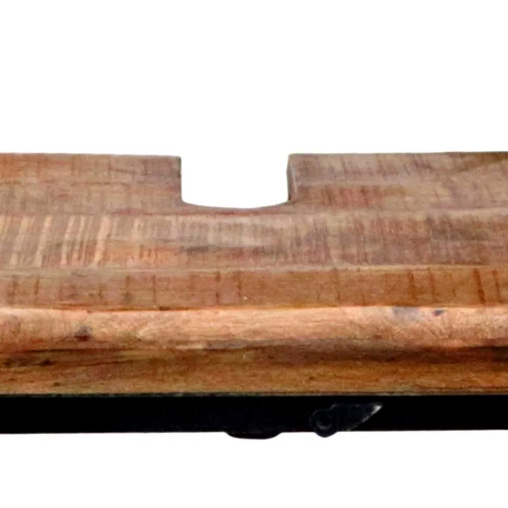 Wohnen Waschtisch|Waschbeckenunterschränke*Waschtischunterschrank Sentiments in Schwarz Mangobaum