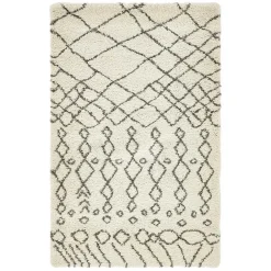 Wohnen Boho Style Möbel|Skandinavische Möbel*Weicher Hochflor Läufer Teppich gemustert - Zyrafete