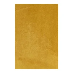 Wohnen Weicher Sessel im kantigen Retro Design Nustra mit Samt Gelb