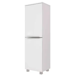 Wohnen Badezimmer Komplett*Weiße Bad Ausstattung mit LED - Livendas (fünfteilig)