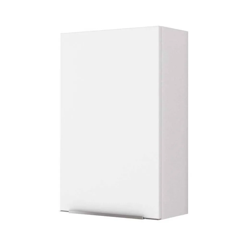 Wohnen Badezimmer Komplett*Weiße Bad Ausstattung mit LED - Livendas (fünfteilig)