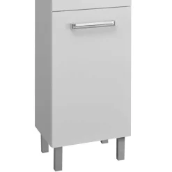 Wohnen Badezimmer Komplett*Weiße Badeinrichtung Möbelset - Ardin (vierteilig)