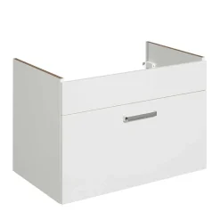 Wohnen Badezimmer Komplett*Weiße Badeinrichtung Möbelset - Ardin (vierteilig)