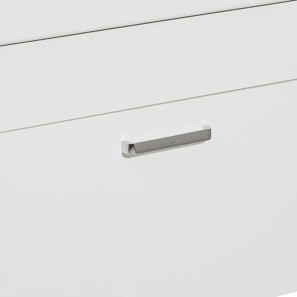 Wohnen Badezimmer Komplett*Weiße Badeinrichtung Möbelset - Ardin (vierteilig)