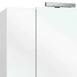 Wohnen Badezimmer Komplett*Weiße Badeinrichtung Möbelset - Ardin (vierteilig)