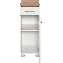 Wohnen Weiße Badezimmermöbel Einrichtung - Lasdias (fünfteilig)