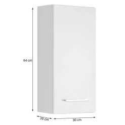 Wohnen Weiße Badezimmermöbel Einrichtung - Lasdias (fünfteilig)