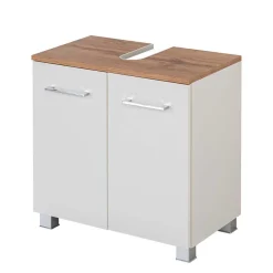 Wohnen Weiße Badezimmermöbel Einrichtung - Lasdias (fünfteilig)