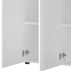 Wohnen Weiße Möbel|Home Office Möbel*Weiße Büromöbel Kombination - Sparkle (vierteilig)