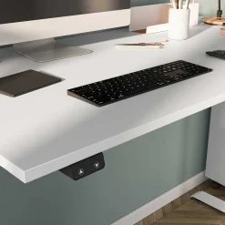 Wohnen Weiße Möbel|Home Office Möbel*Weiße Büromöbel Kombination - Sparkle (vierteilig)