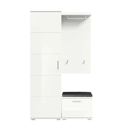 Wohnen Weiße Garderobenmöbel aus Holzwerkstoff - Rugova