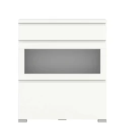 Wohnen Schuhschränke*Weiße Schuhkommode mit Schublade & Schuhklappe - Dany