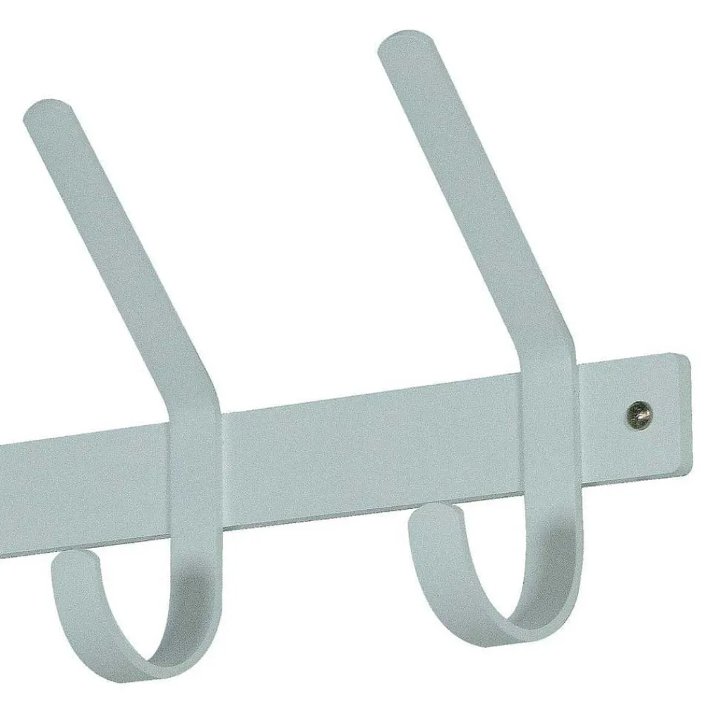 Wohnen Weiße Stahl Garderobe für Wandmontage - Remania