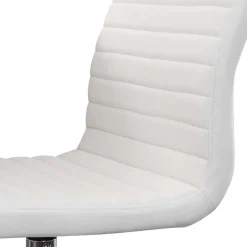 Wohnen Bürostühle*Weiße Stühle drehbar - Basel (4er Set)