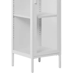 Wohnen Weiße Vitrine aus Stahl - Sancrez