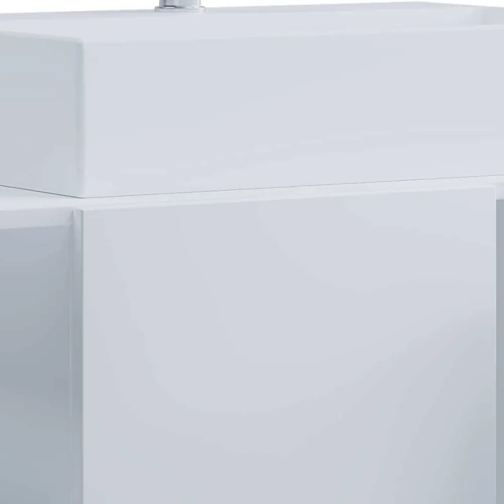 Wohnen Badschränke*Weiße Waschkommode für die Wandmontage - Ziovarica