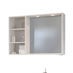 Wohnen Weiße Waschtisch Möbel komplett - Enwicos (dreiteilig)